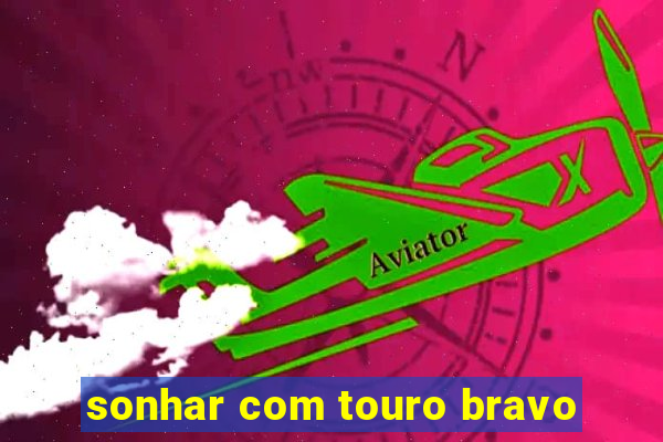 sonhar com touro bravo